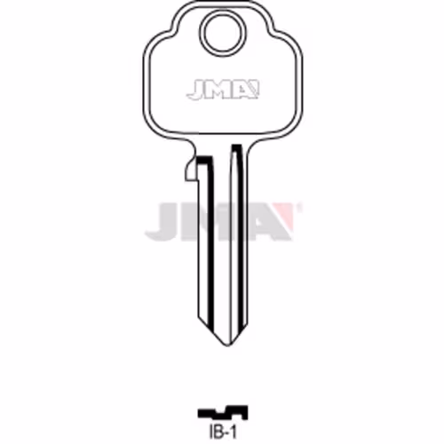 LLAVE JMA ACERO-B (IB-1)