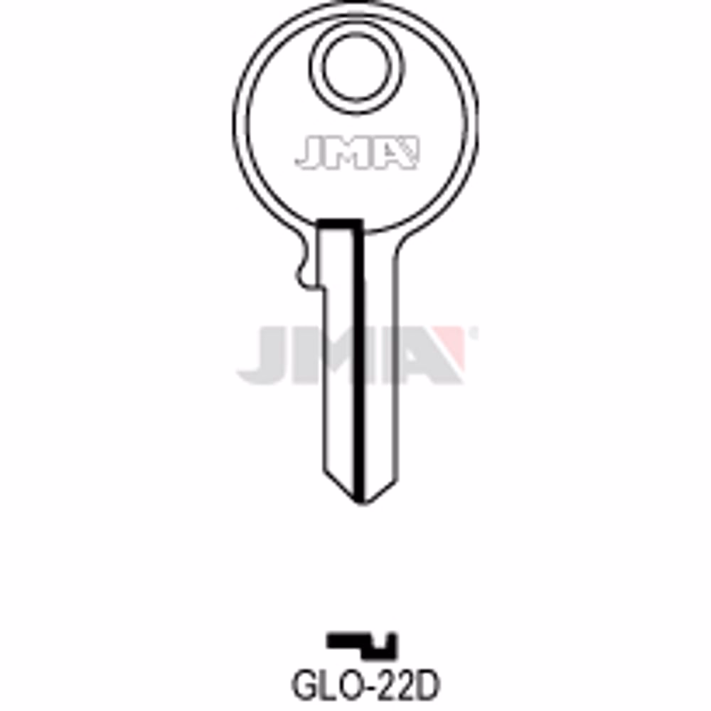 LLAVE JMA ACERO-C (GLO-22D)