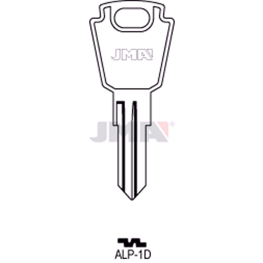 LLAVE JMA ACERO-C (ALP-1D)