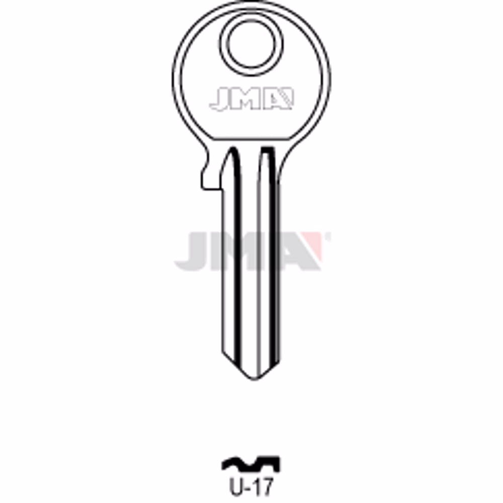 LLAVE JMA ACERO-C (U-17)