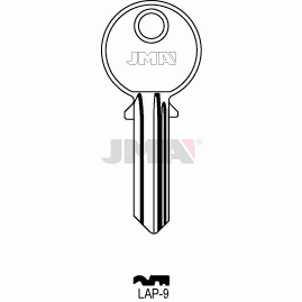 LLAVE JMA ACERO-C (LAP-9)