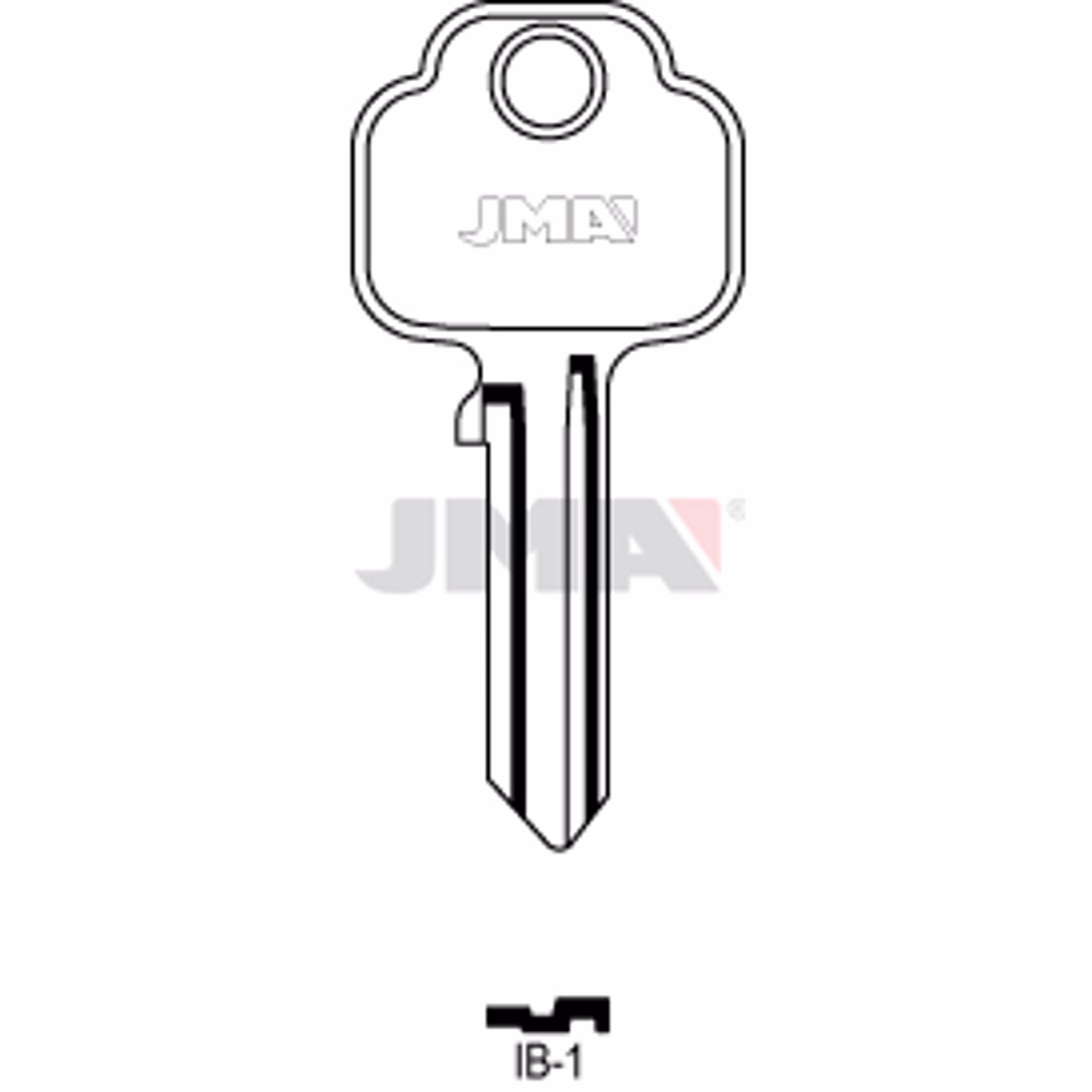LLAVE JMA ACERO-B (IB-1)
