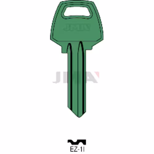 LLAVE JMA ALUMINIO (EZ-1I VERDE)
