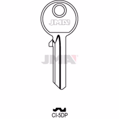 LLAVE JMA ACERO-B (CI-5DP)