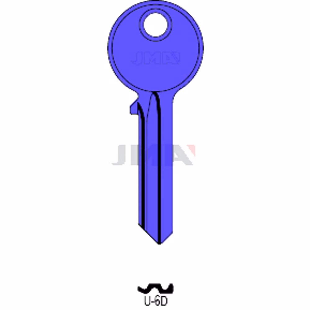 LLAVE JMA ALUMINIO (U-6D AZUL)