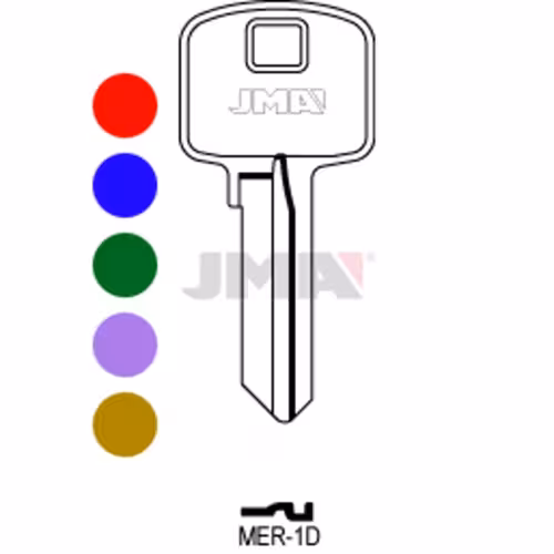 LLAVE JMA ALUMINIO (MER-1D SURTIDO)