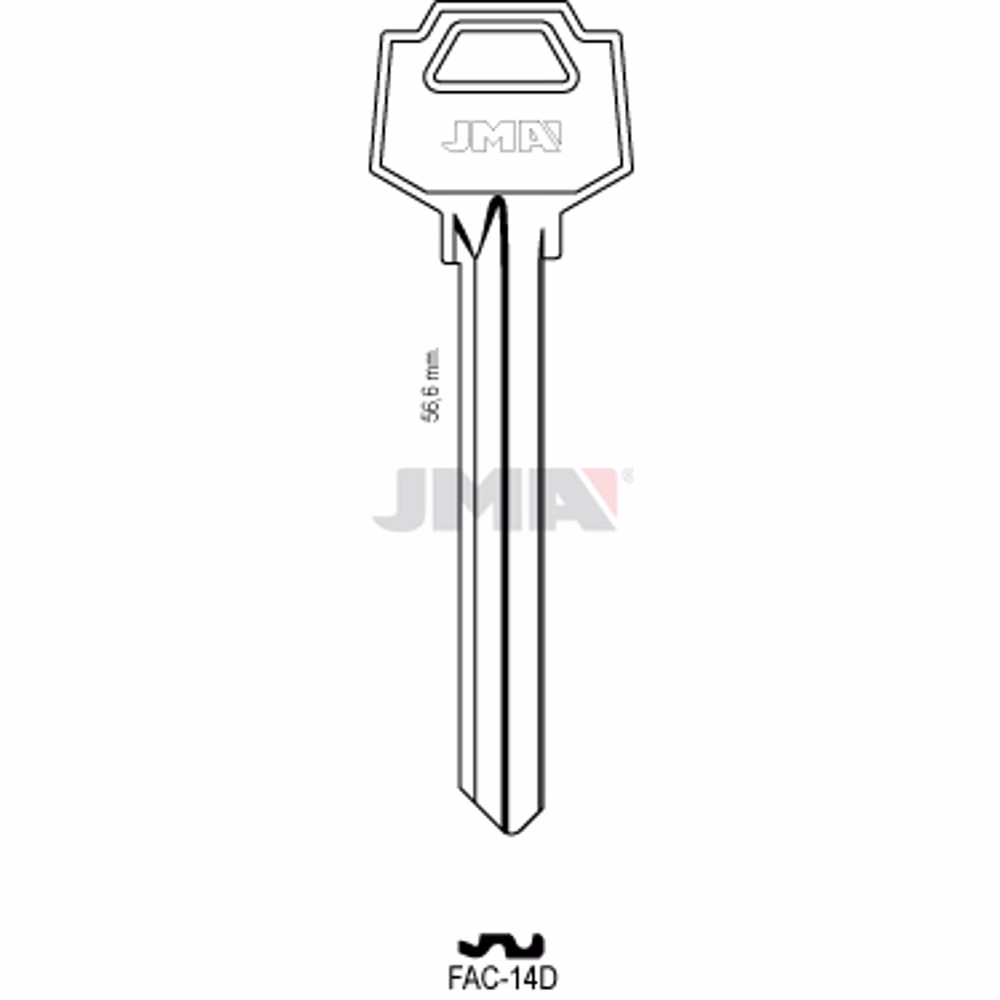 LLAVE JMA ACERO-C (FAC-14D)