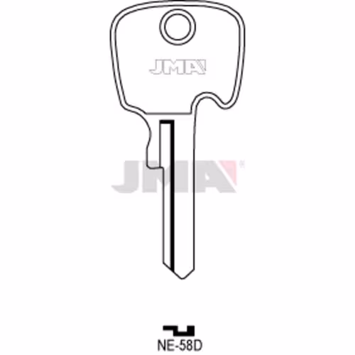 LLAVE JMA ACERO-C (NE-58D)