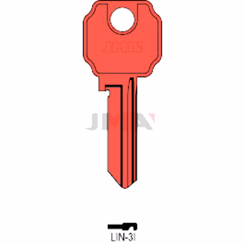 LLAVE JMA ALUMINIO (LIN-3I ROJO)