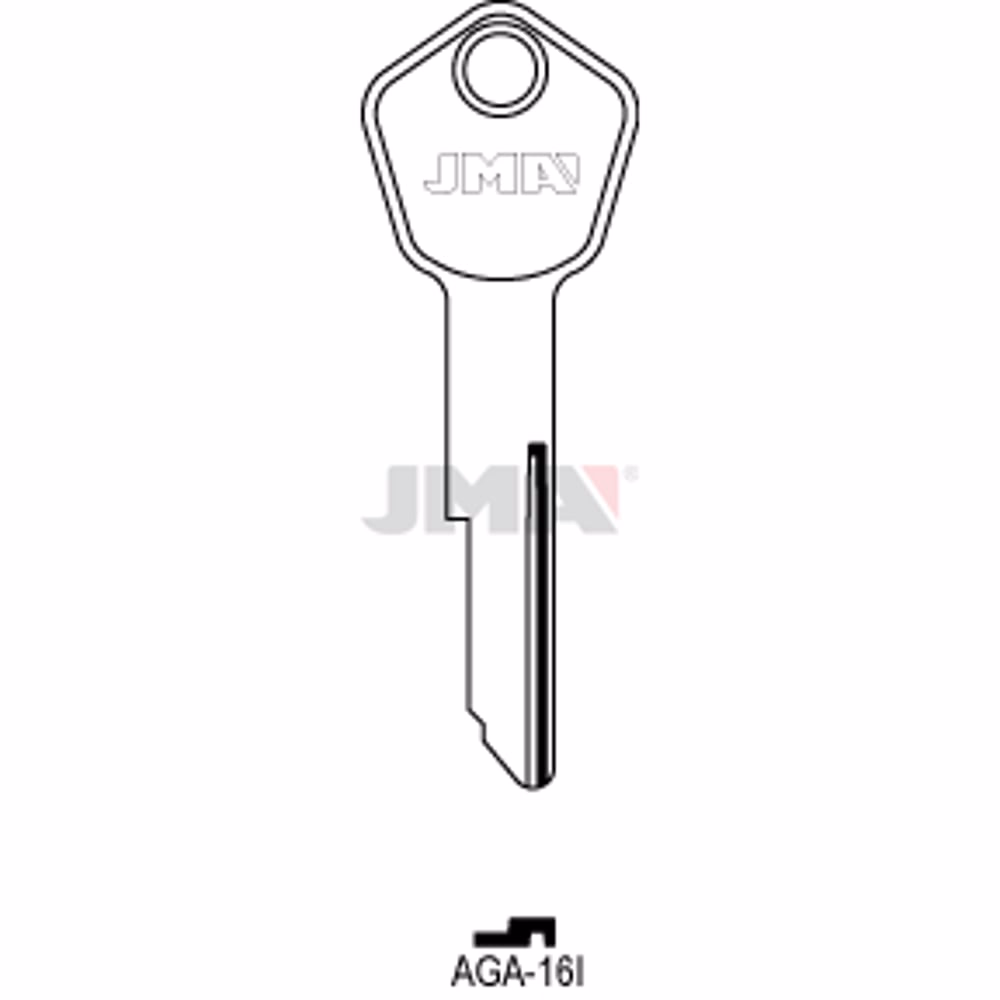 LLAVE JMA ACERO-B (AGA-16I)