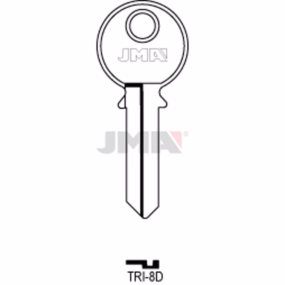 LLAVE JMA ACERO-C (TRI-8D)
