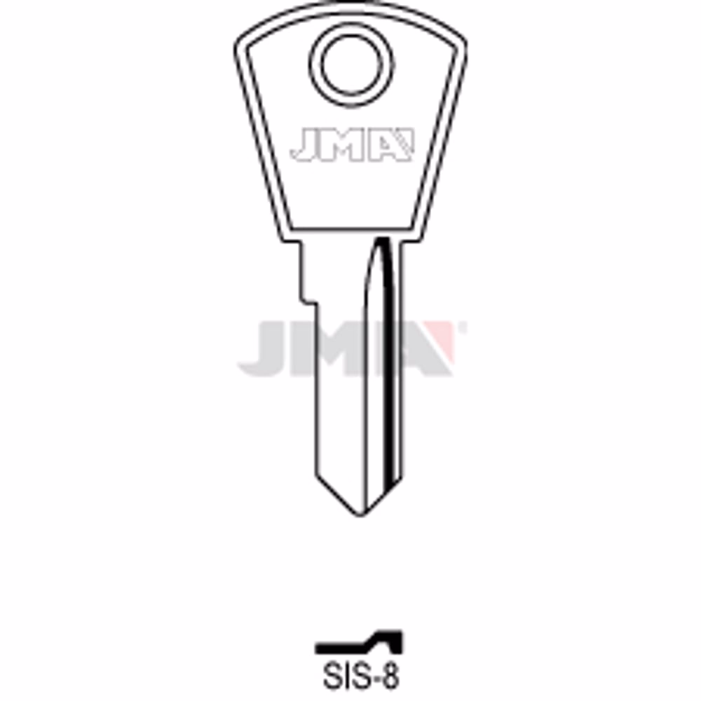 LLAVE JMA ACERO-C (SIS-8)