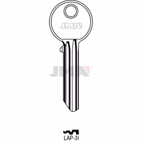 LLAVE JMA ACERO-C (LAP-3I)