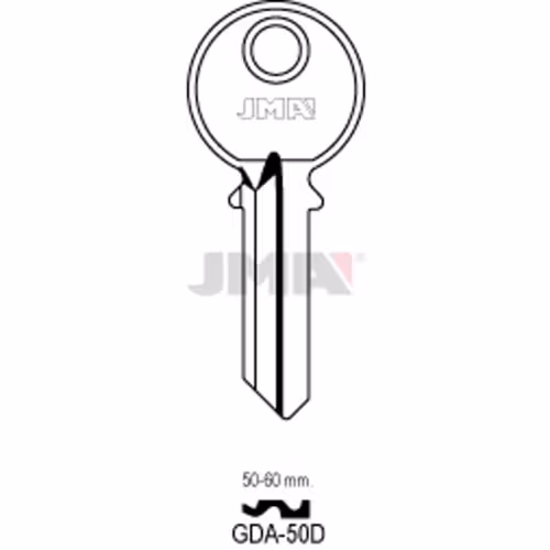 LLAVE JMA ACERO-C (GDA-50D)