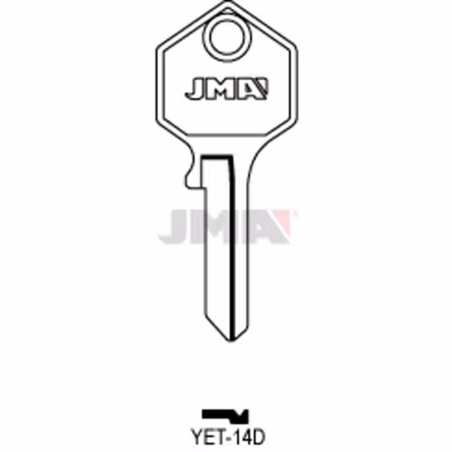 LLAVE JMA ACERO-C (YET-14D)