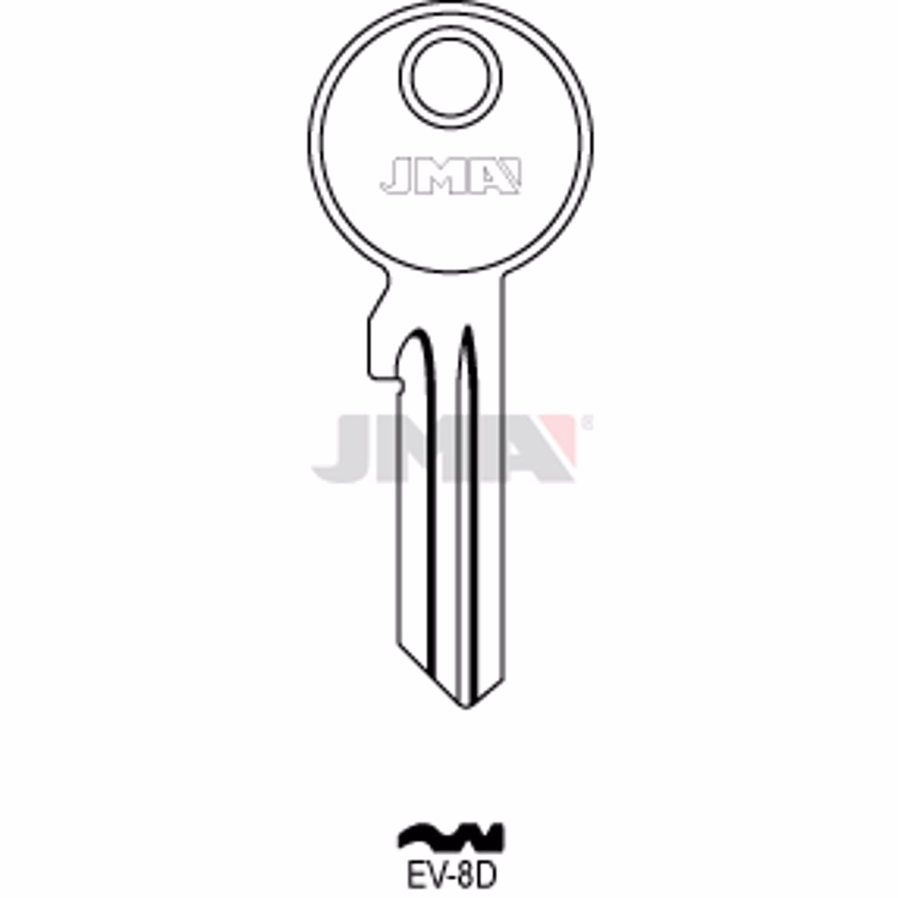 LLAVE JMA ACERO-C (EV-8D)