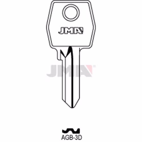 LLAVE JMA ACERO-C (AGB-3D)