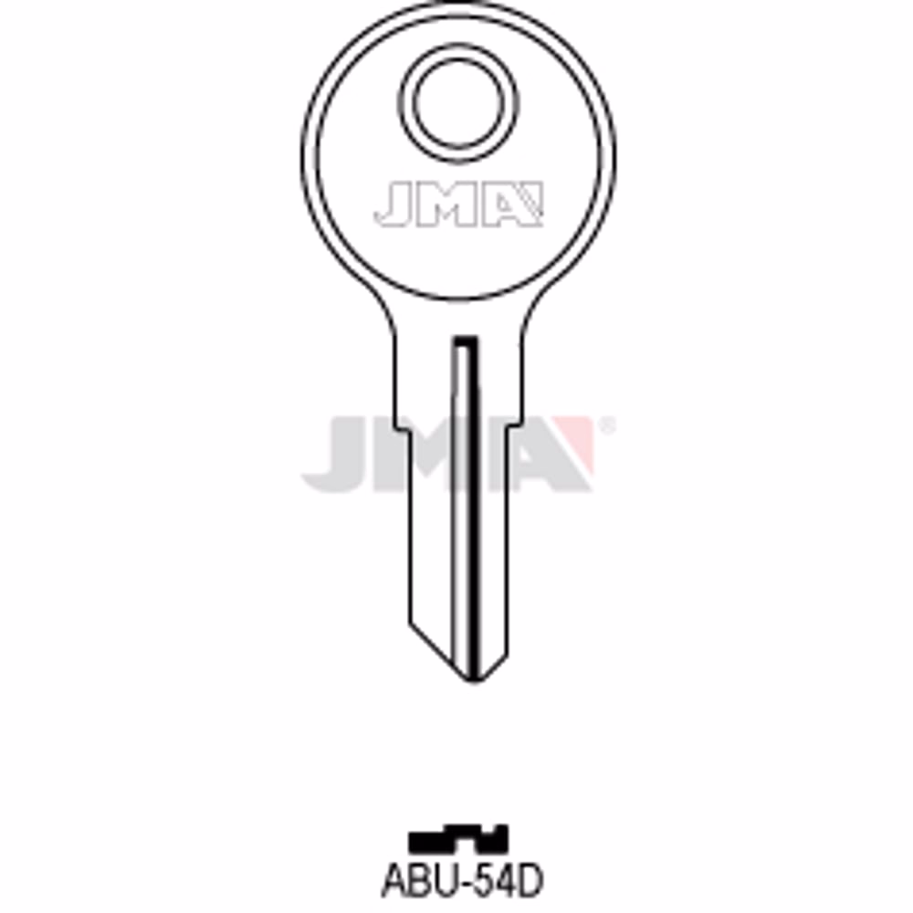 LLAVE JMA ACERO-C (ABU-54D)