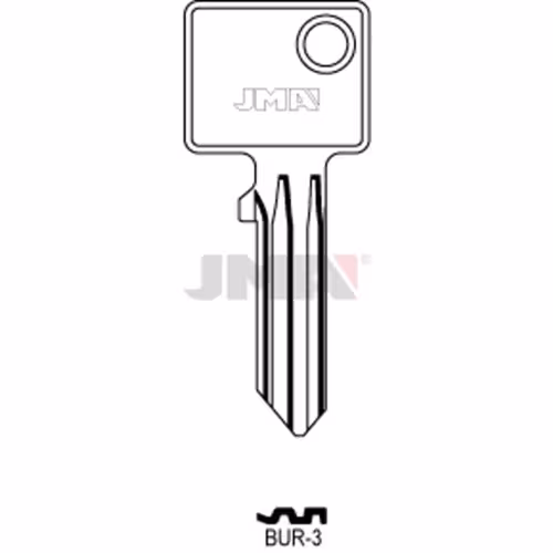 LLAVE JMA ACERO-C (BUR-3)