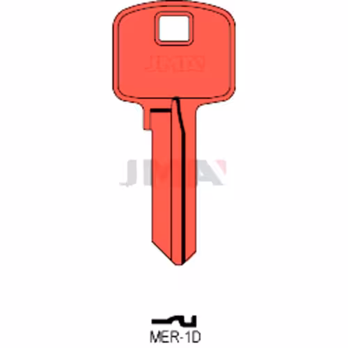 LLAVE JMA ALUMINIO (MER-1D ROJO)