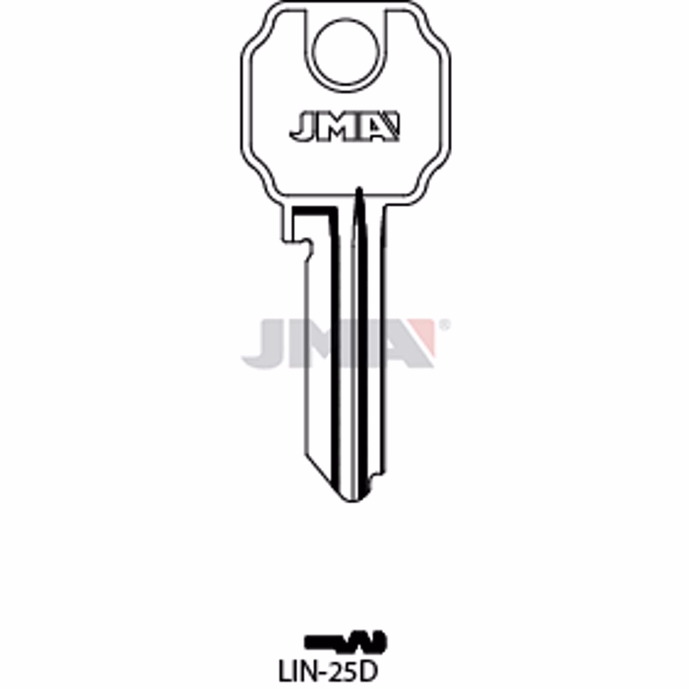 LLAVE JMA ACERO-A (LIN-25D)