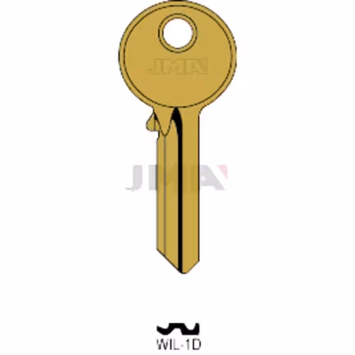 LLAVE JMA ALUMINIO (WIL-1D ORO)