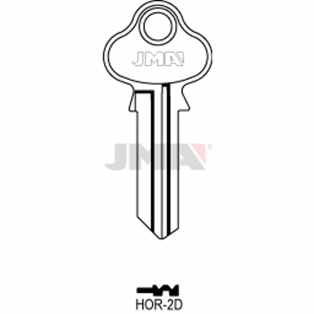 LLAVE JMA ACERO-C (HOR-2D)
