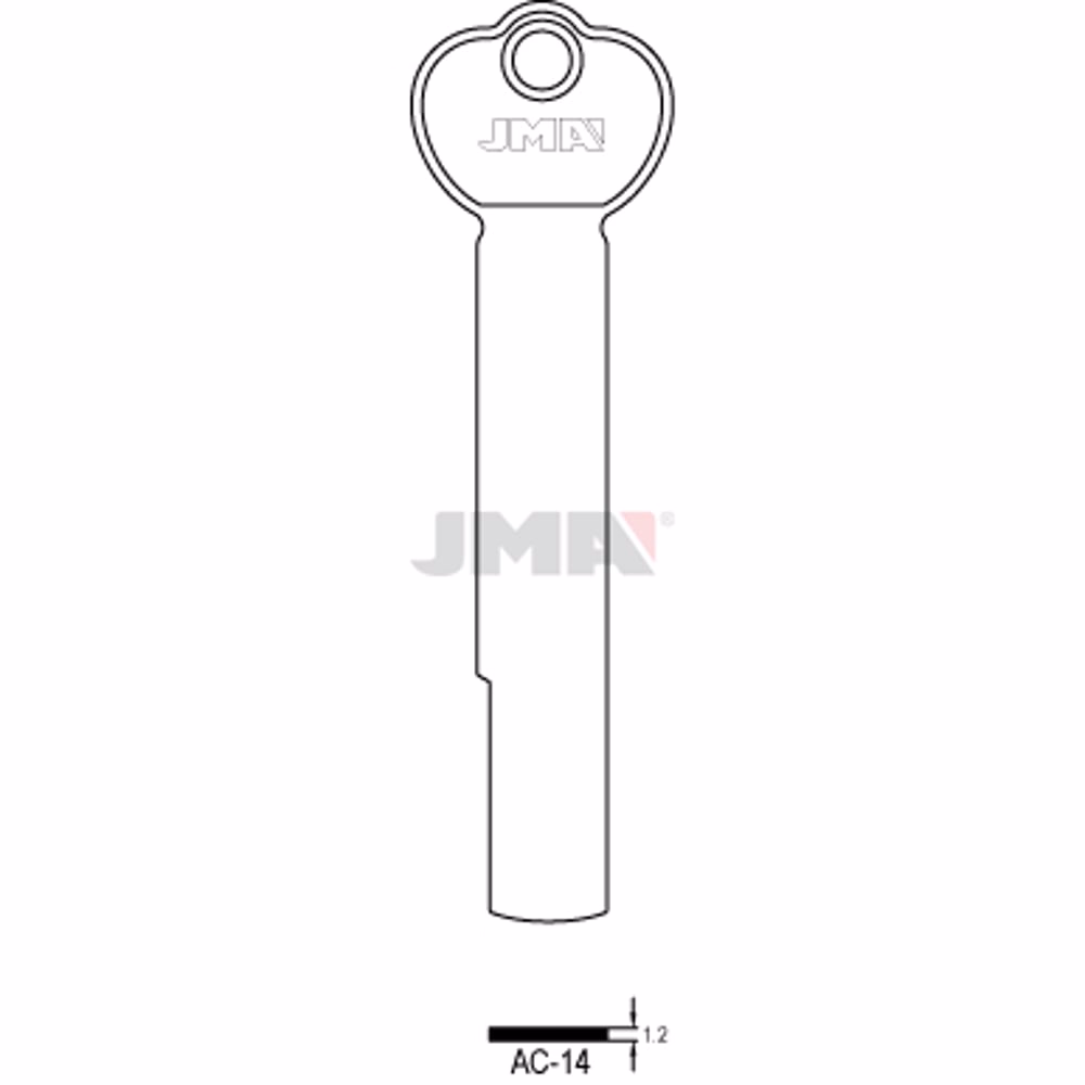 LLAVE JMA ACERO-C (AC-14)