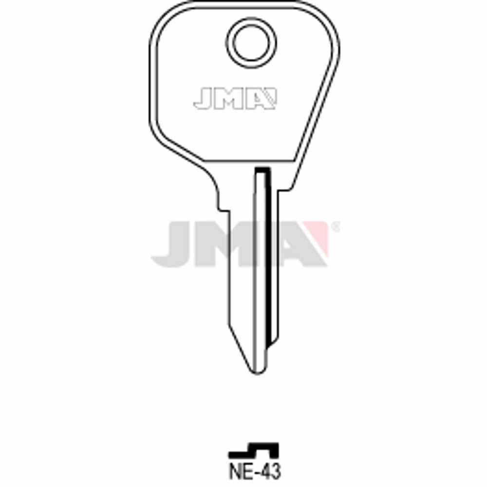 LLAVE JMA ACERO-C (NE-43)