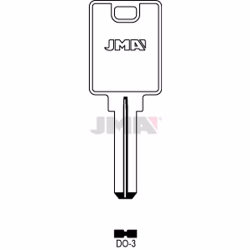 LLAVE JMA LATON SEGURIDAD (DO-3)