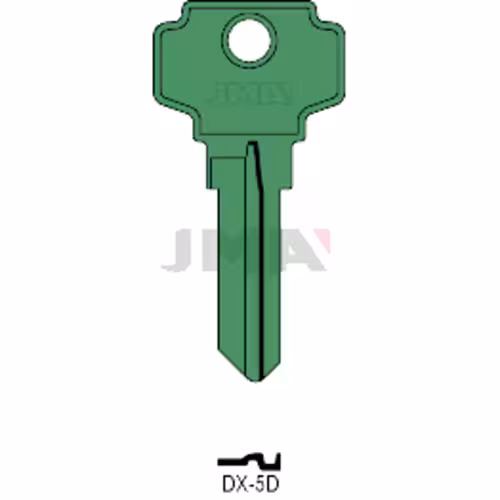 LLAVE JMA ALUMINIO (DX-5D VERDE)