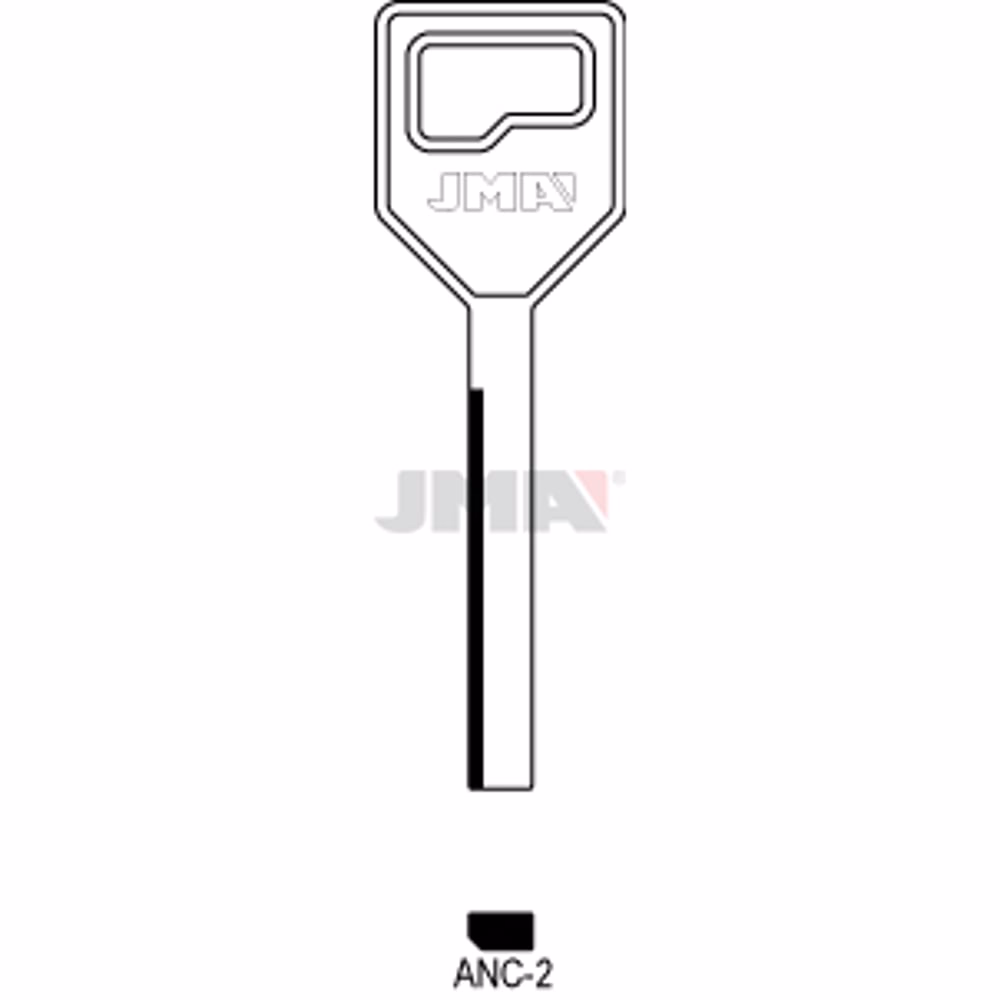 LLAVE JMA ALPACA SEGURIDAD (ANC-2)