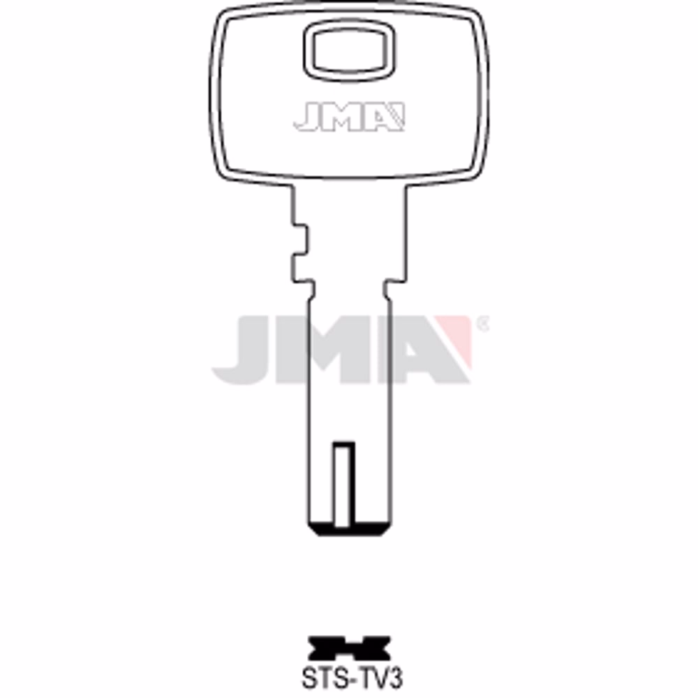 LLAVE JMA ALPACA SEGURIDAD (STS-TV3)