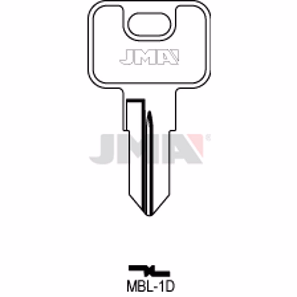 LLAVE JMA ACERO-C (MBL-1D)