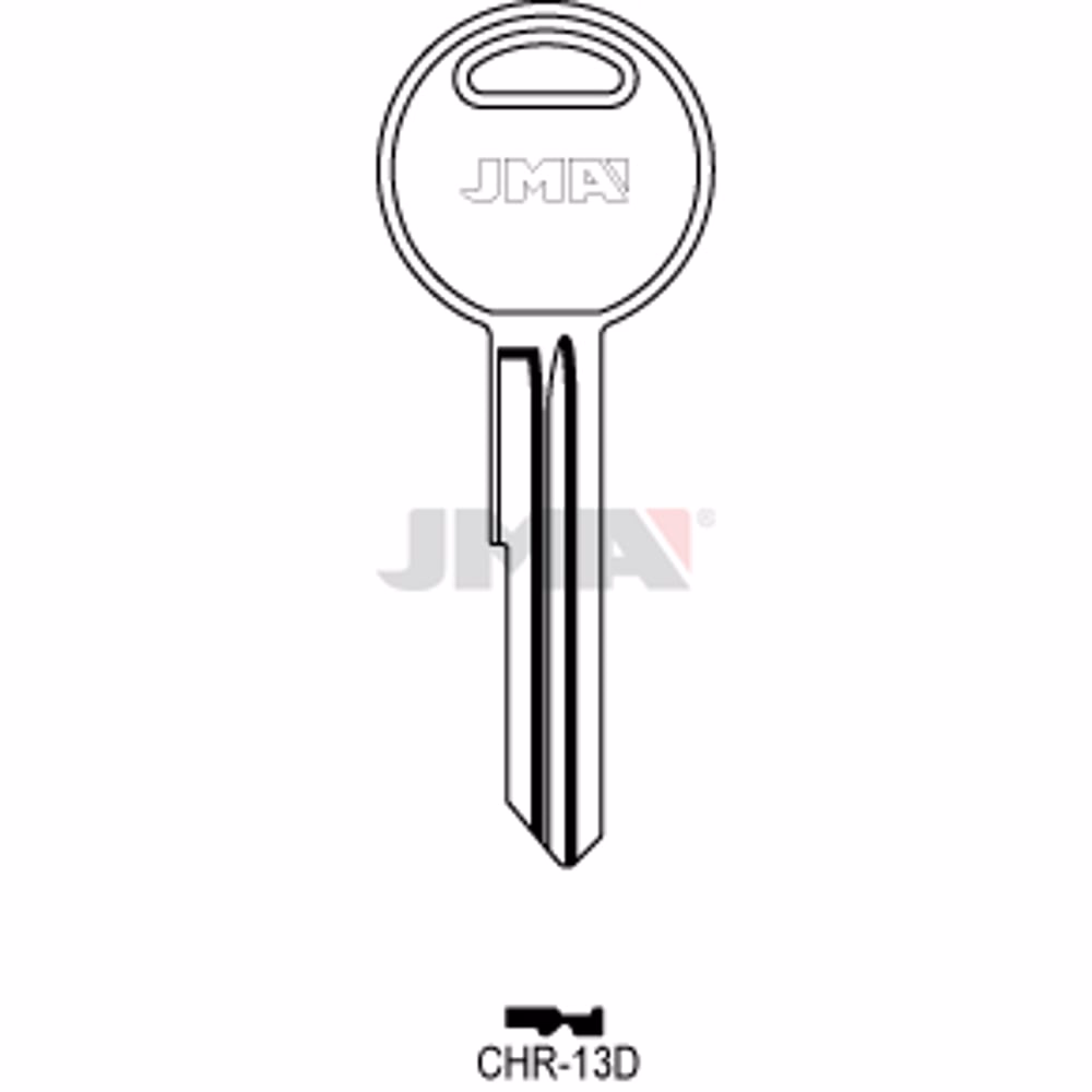 LLAVE JMA ACERO-C (CHR-13D)