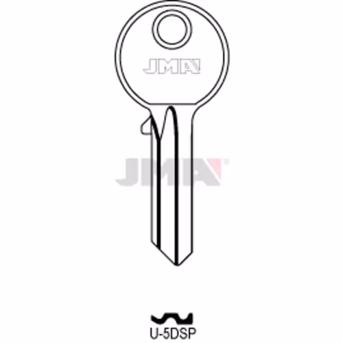 LLAVE JMA ACERO-C (U-5DSP)