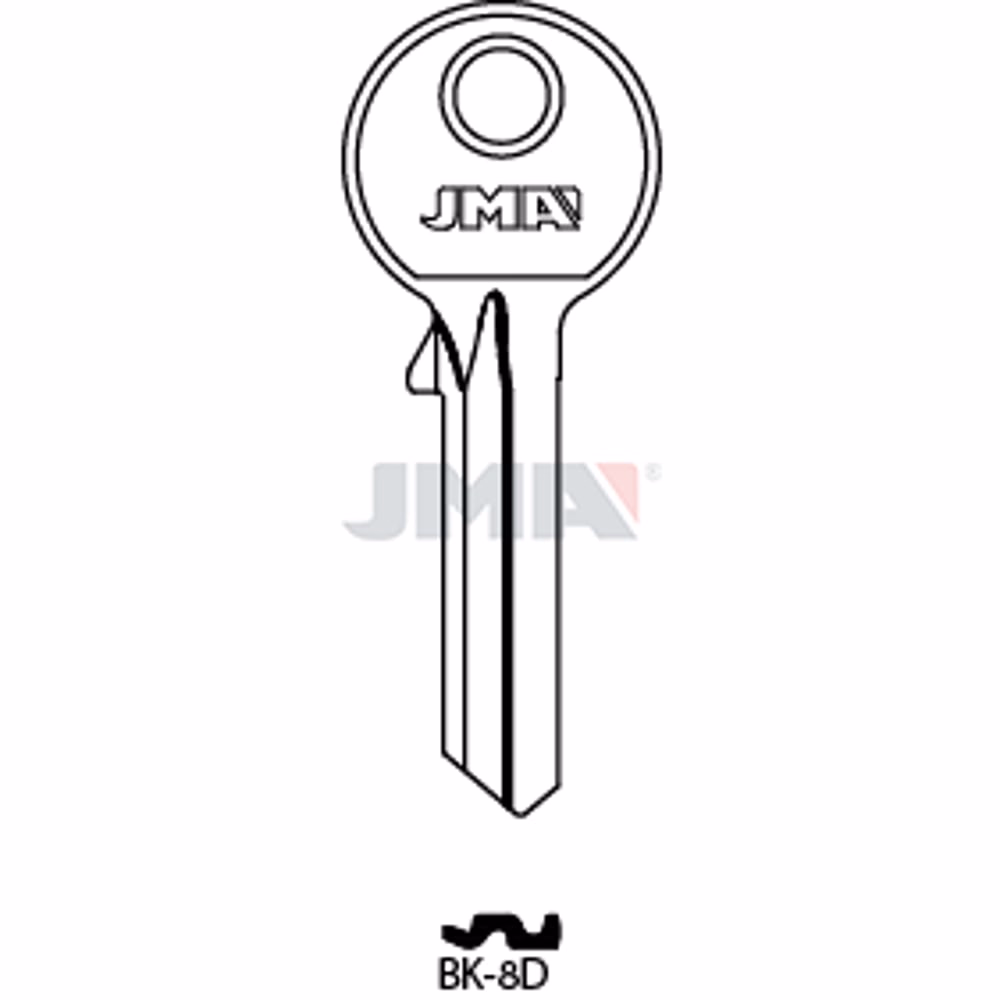 LLAVE JMA ACERO-C (BK-8D)