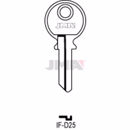 LLAVE JMA ACERO-B (IF-D25)