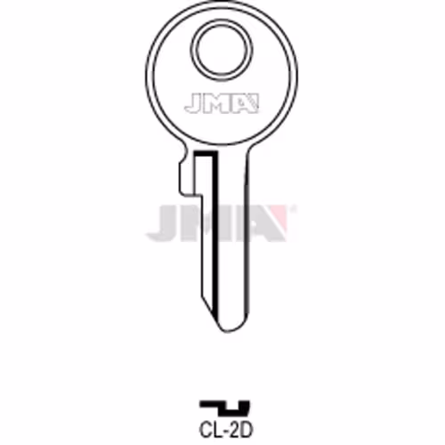 LLAVE JMA ACERO-C (CL-2D)