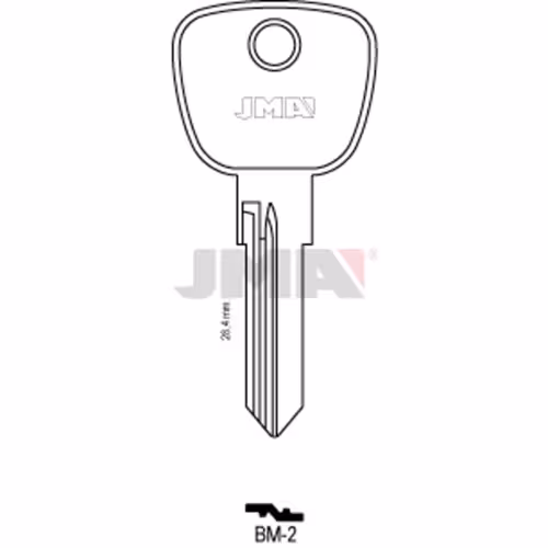 LLAVE JMA ACERO-C (BM-2)