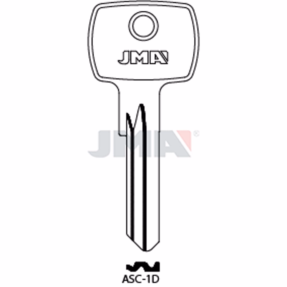 LLAVE JMA ACERO-C (ASC-1D)