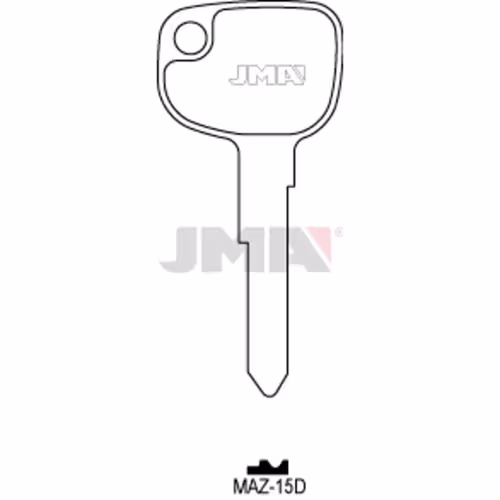 LLAVE JMA ACERO-C (MAZ-15D)