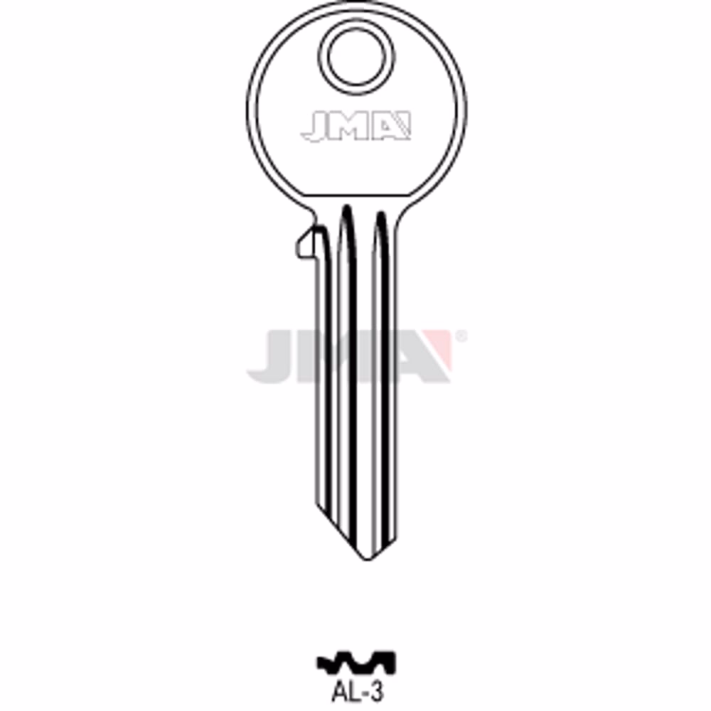 LLAVE JMA ACERO-C (AL-3)