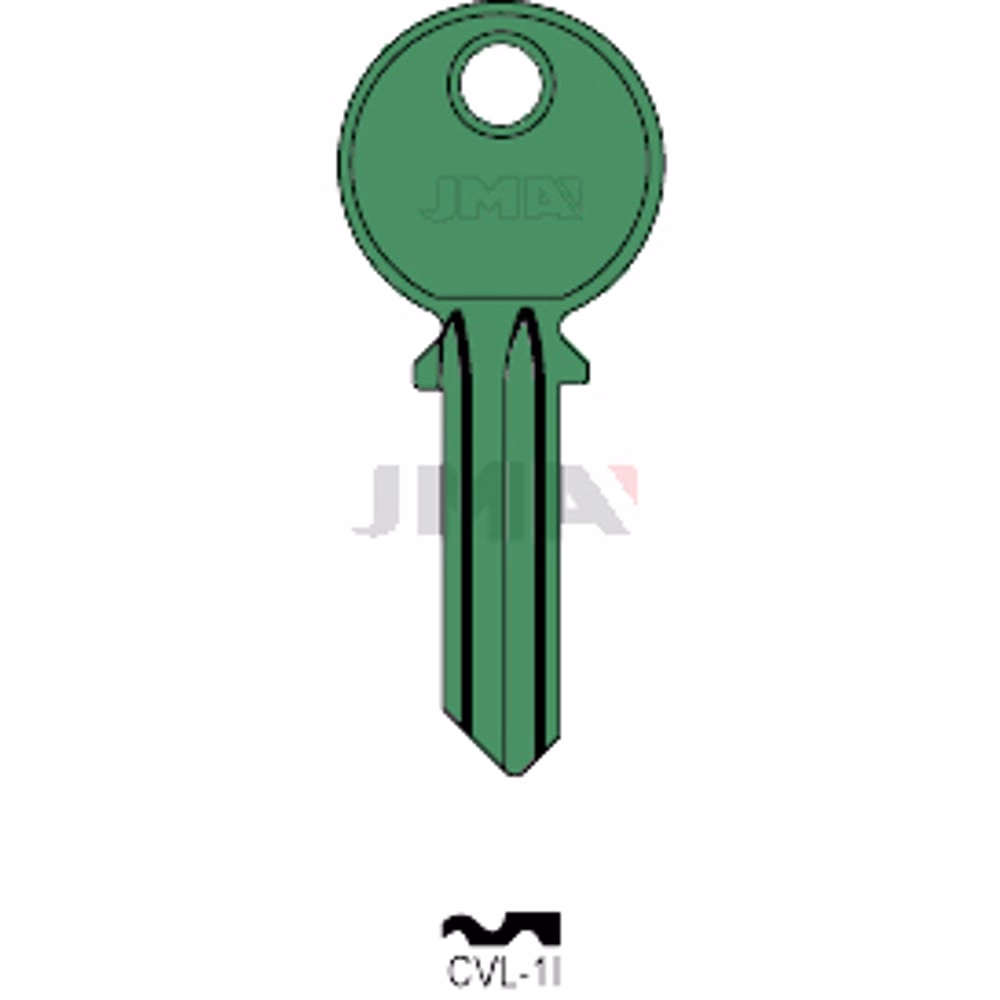 LLAVE JMA ALUMINIO (CVL-1I VERDE)