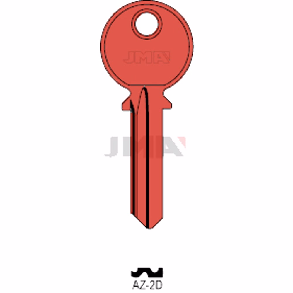 LLAVE JMA ALUMINIO (AZ-2D ROJO)