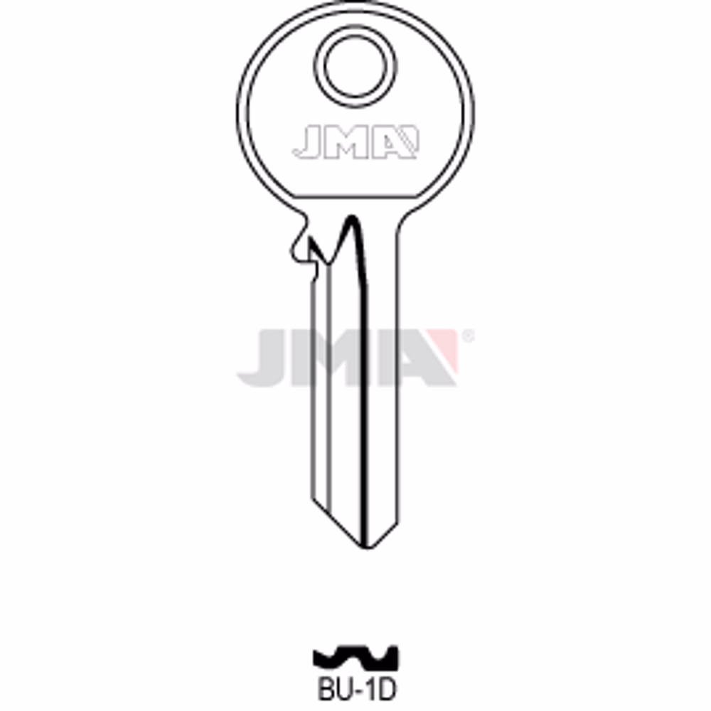LLAVE JMA ACERO-C (BU-1D)