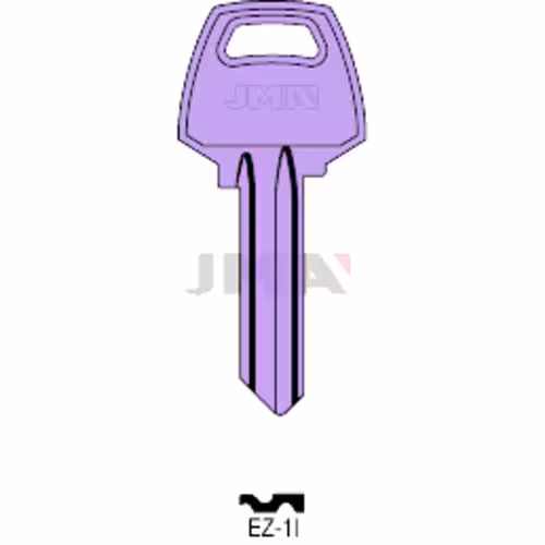 LLAVE JMA ALUMINIO (EZ-1I LILA)