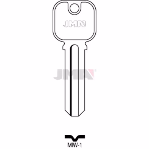LLAVE JMA LATON SEGURIDAD (MIW-1)