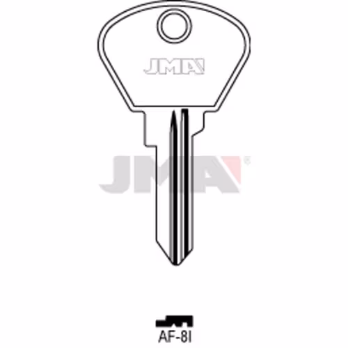 LLAVE JMA ACERO-B (AF-8I)