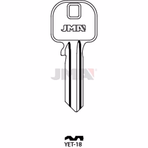 LLAVE JMA ACERO-C (YET-18)